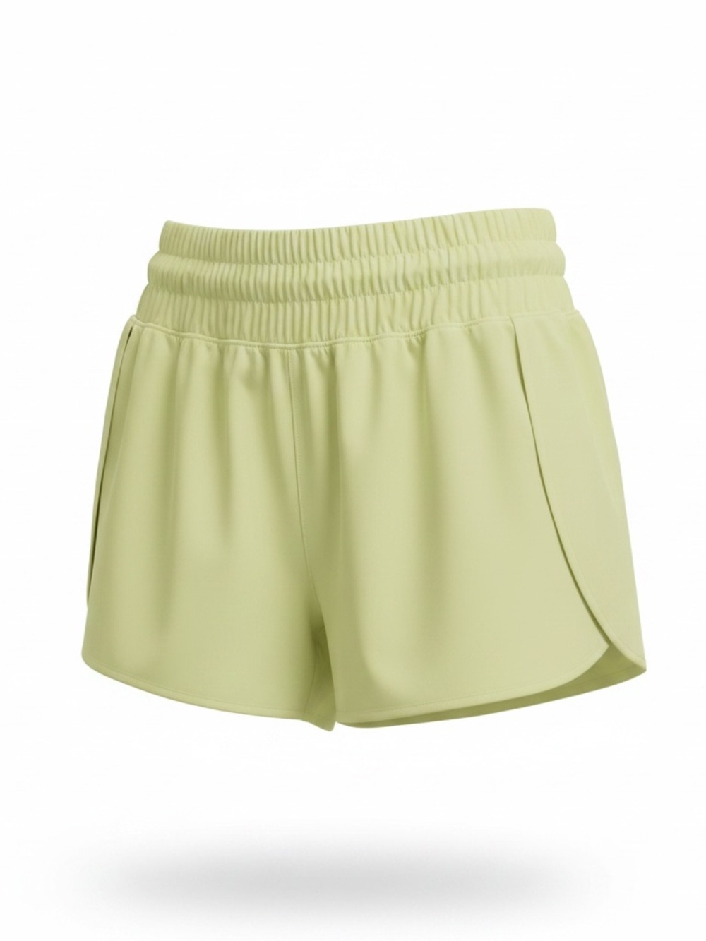 lululemon athletica Light Lime Athletic Shorts
